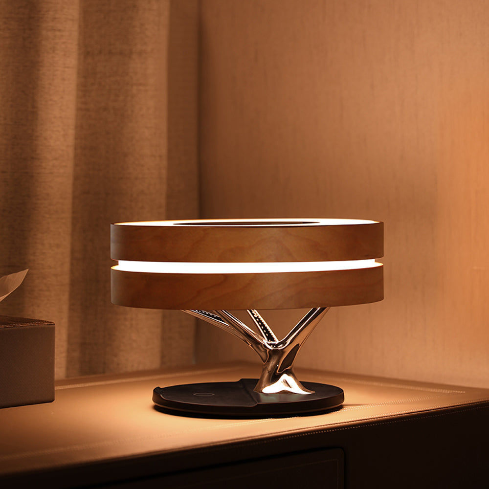 LumaTree LED - Clock Table Lamp