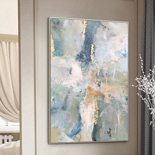 Whispers of Serenity Painting : Abstract in Soft Hues